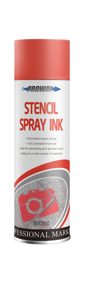  Stencil Spray Ink   